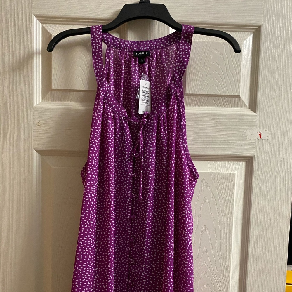 Torrid Purple Top